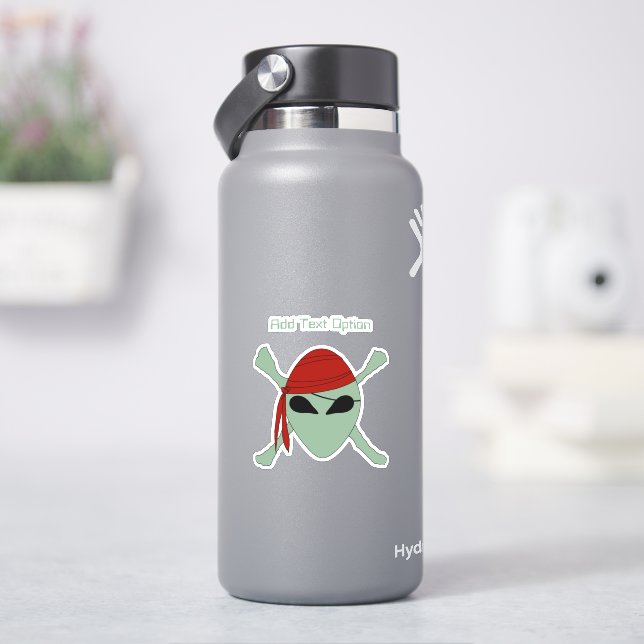  Alien Pirate Jolly Roger (HydroFlask)