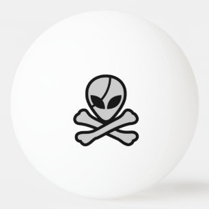 Alien Pirate Ping Pong Ball