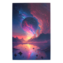 Alien Planet from a SciFi Universe Wall Art