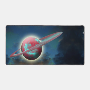 Alien Planet Outer Space Science Fiction Theme Desk Mat