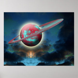 Alien Planet Poster