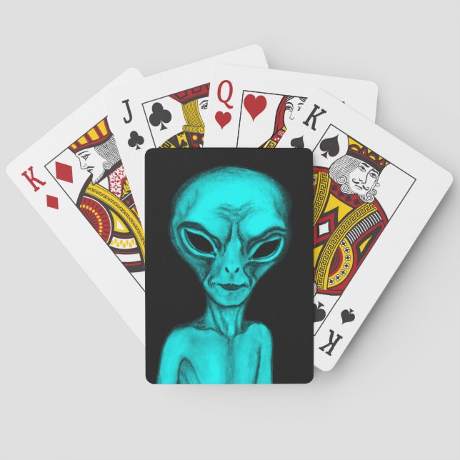 Alien Playing Cards (Back)