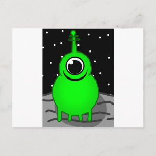 Alien Postcard