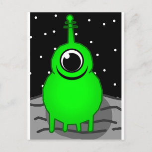 Alien Postcard