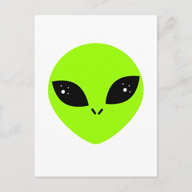 Alien  postcard (Front)