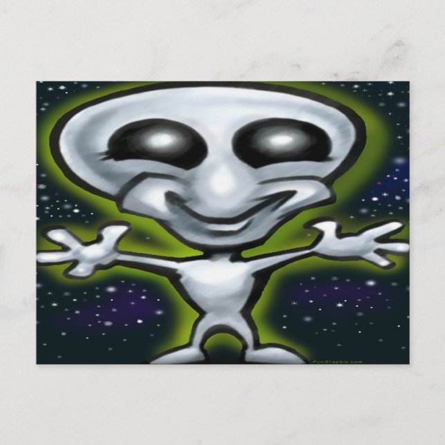 Alien Postcard (Front)