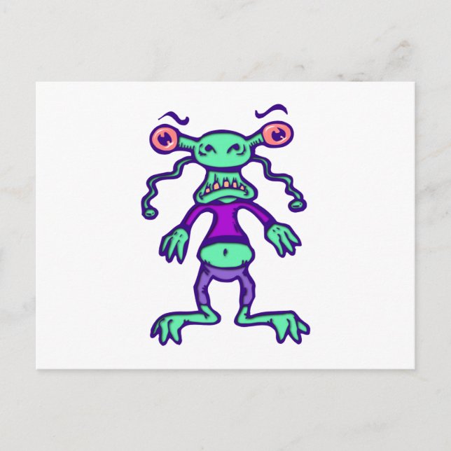Alien Postcard (Front)