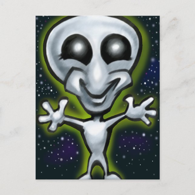 Alien Postcard (Front)