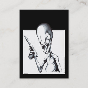 Alien Probe Business Card