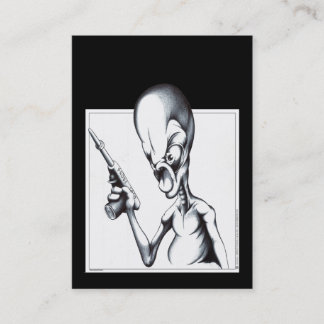 Alien Probe Business Card