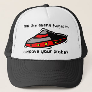 Alien Probe Funny Hat Cap Insult Humour