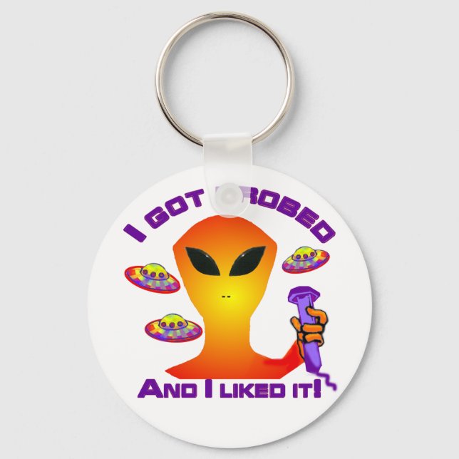 Alien Probe Key Ring (Front)