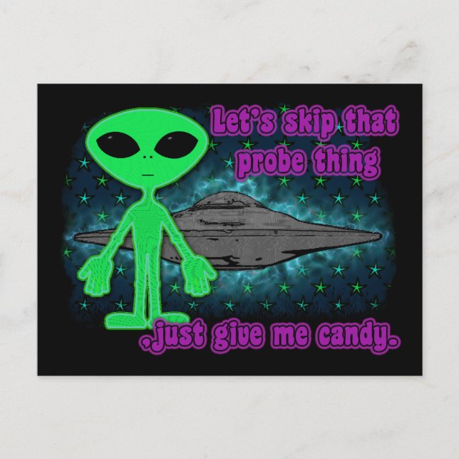 alien prope postcard (Front)