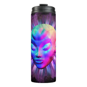 Alien Psychedelic Meditation Thermal Tumbler