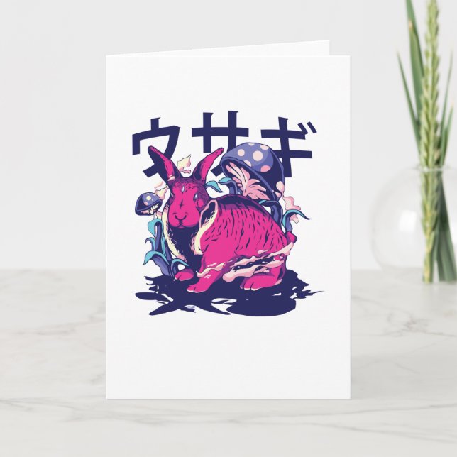 Alien Rabbit Card (Front)
