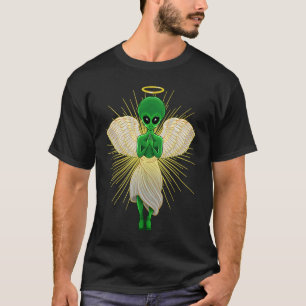 Alien Rapture Extraterrestrial Angel For UFO Lover T-Shirt