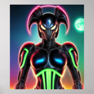 Alien Raven 01 Poster