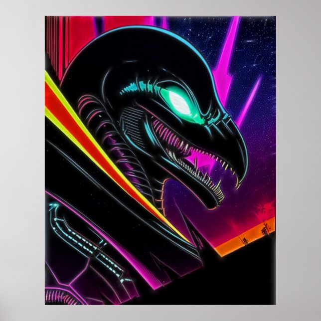 Alien Raven 07 Poster (Front)