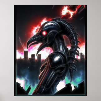 Alien Raven 12 Poster