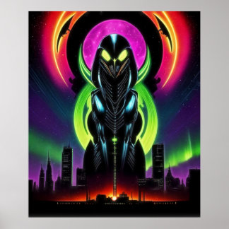 Alien Raven 13 Poster