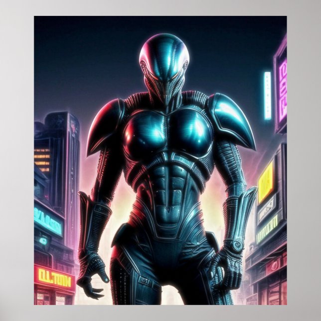 Alien Raven 14 Poster (Front)