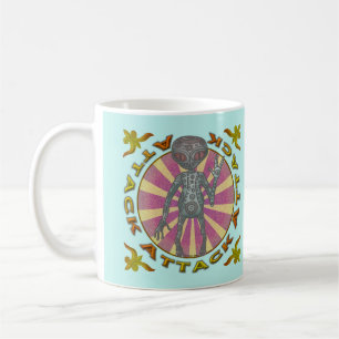 Alien Robot Attack  mug