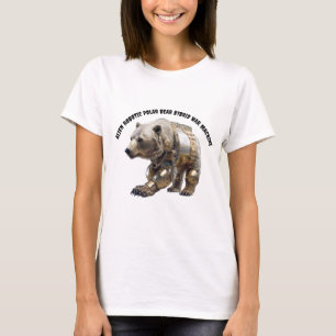 Alien Robotic Polar Bear Hybrid T-Shirt