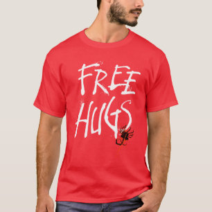 Alien Romulus Xenomorph Facehugger Free Hugs Pullo T-Shirt