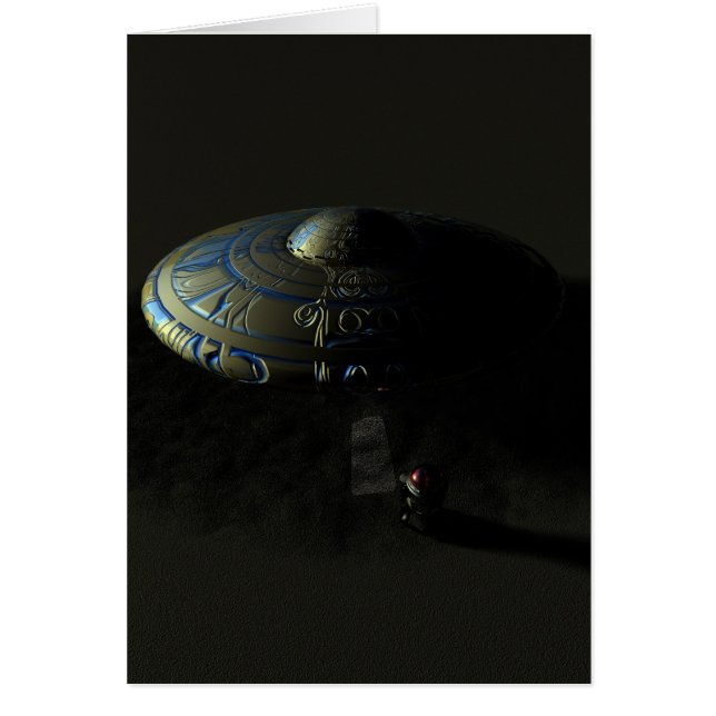 Alien Sand Card (Front)