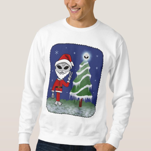 Alien Santa Sweatshirt (Front)