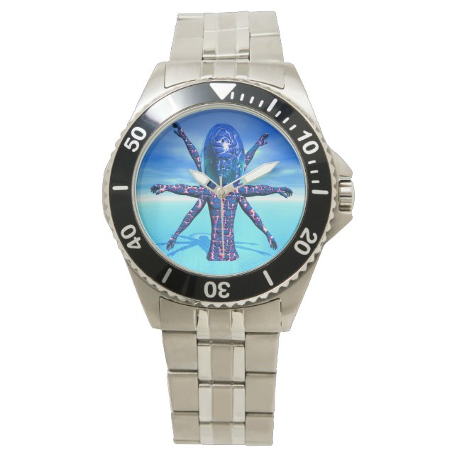 Alien Sculpture Watch (Front)