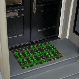Alien Self Portrait Doormat