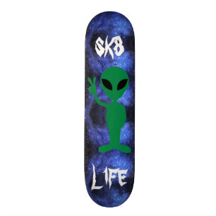Alien skate deck