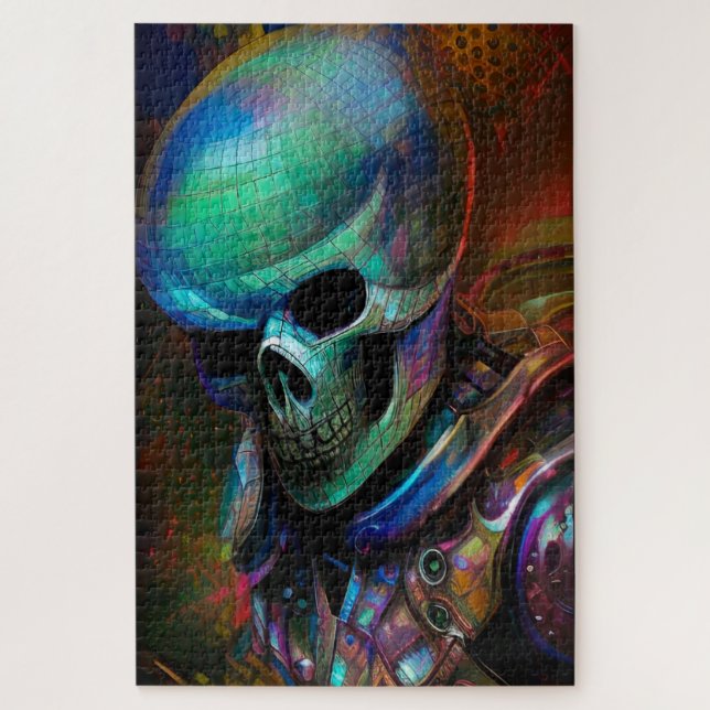 Alien Skeleton Jigsaw Puzzle (Vertical)
