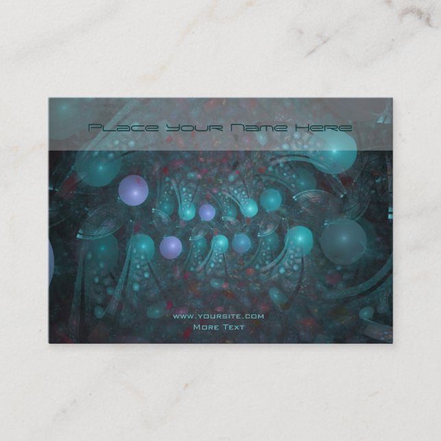 Alien Skin 001 Business Card (Front)