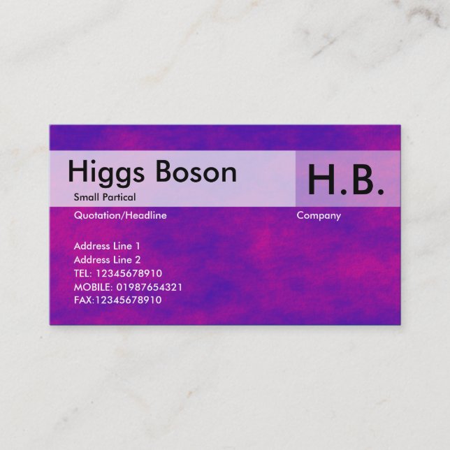 Alien Sky - 2 Business Card (Front)