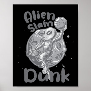 Alien Slam Dunk Active  Poster