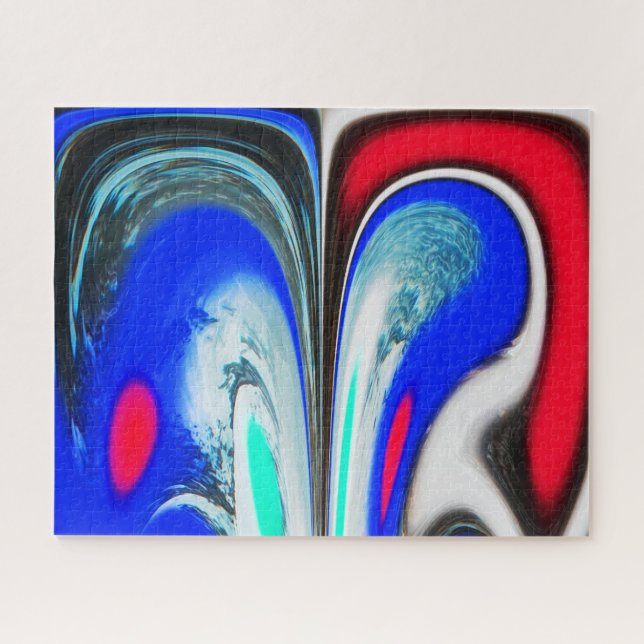 Alien space art jigsaw puzzle (Horizontal)