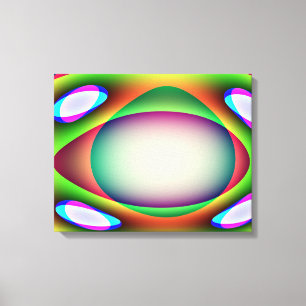 Alien Spaceship Canvas Print