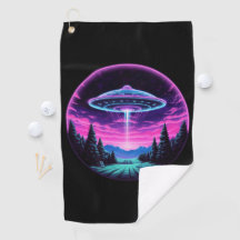 Alien Spaceship Retro Futuristic