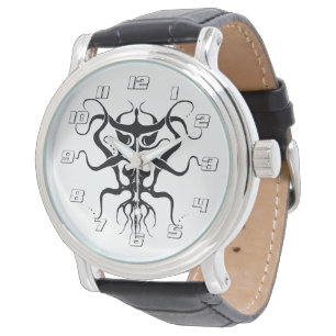 Alien Species Tribal Tattoo Design - black Watch