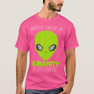 Alien Starship Extraterrestrial Close Encounters M T-Shirt