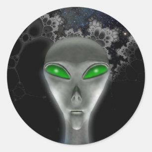 Alien Sticker