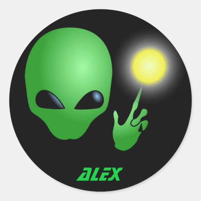 Alien Sticker (Front)