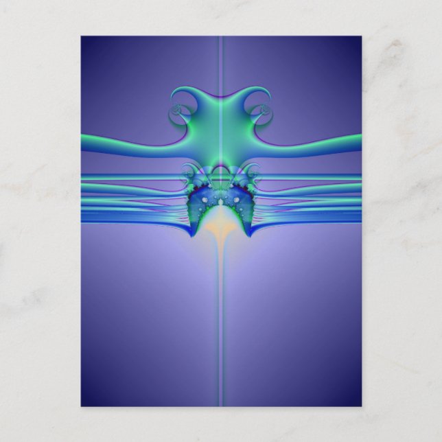 Alien Stingray Postcard (Front)