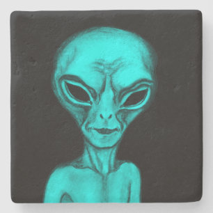 Alien Stone Coaster
