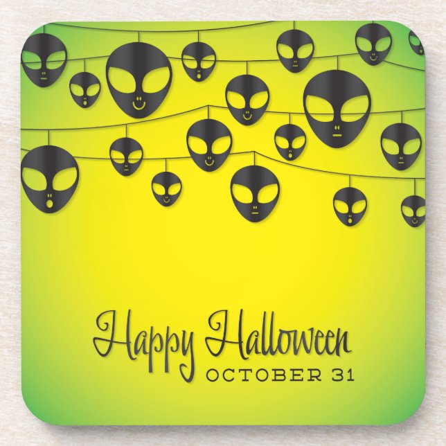 Alien string coaster (Front)