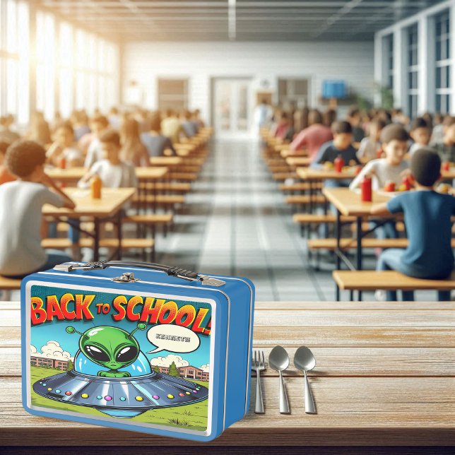 Alien Studies Earth Metal Lunch Box (Creator Uploaded)