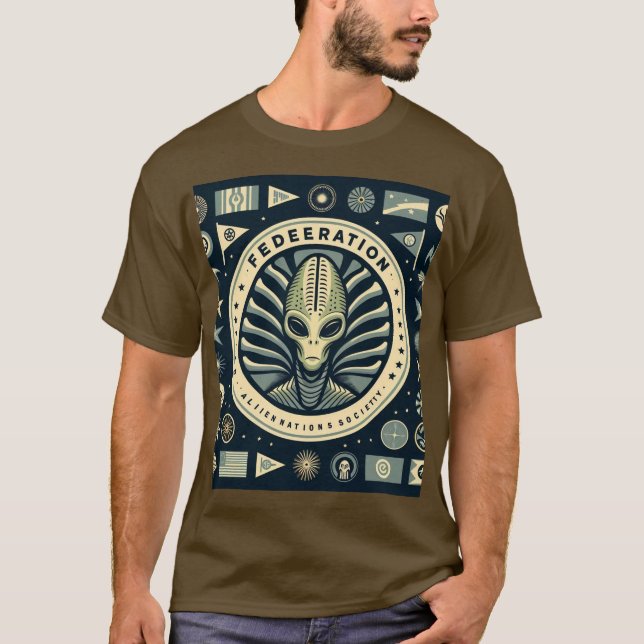 Alien stye t-shrits T-Shirt (Front)