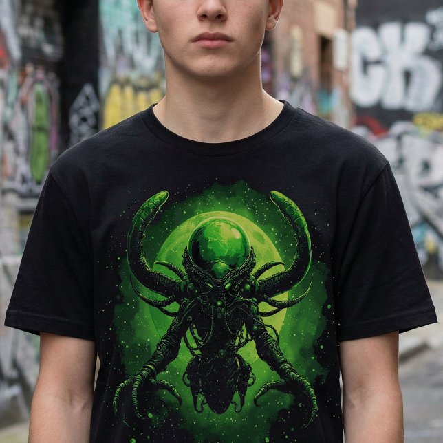 Alien T-Shirt | HP Lovecraft Cosmic Horror Tee (Creator Uploaded)